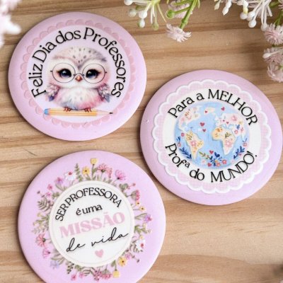 20 Espelhos Personalizados Dia dos Professores – Presente Delicad