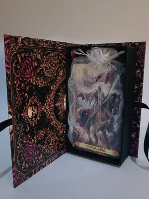 Oráculo Lenormand Rosa Caveira