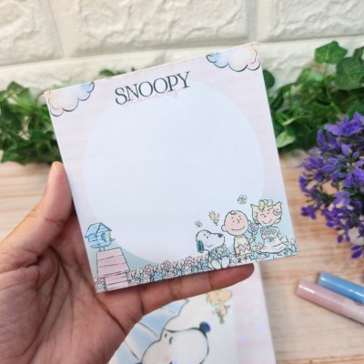 Caderno A5 Snoopy Aquarela Personalizado