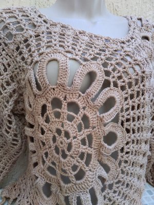 Blusa de Croche Ana Maria Braga