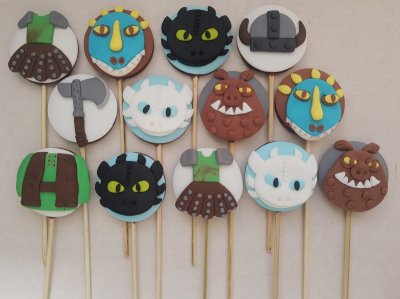 Pirulito de chocolate como treinar o seu dragão
