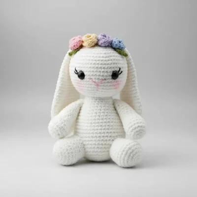 Coelho Crochê Amigurumi