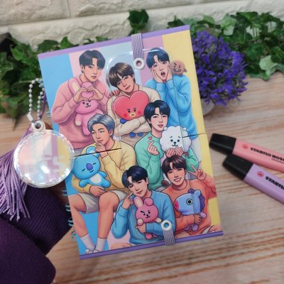 Agenda Escolar Bts Personalizada