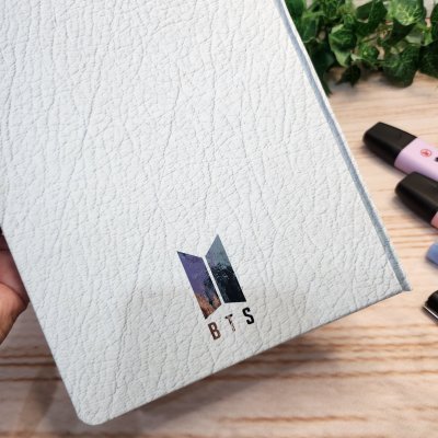 Caderno Sketchbook Arirang BTS A5 l journal l Desenho l Anotações