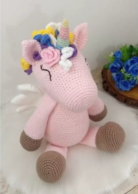 Unicórnio Crochê Amigurumi